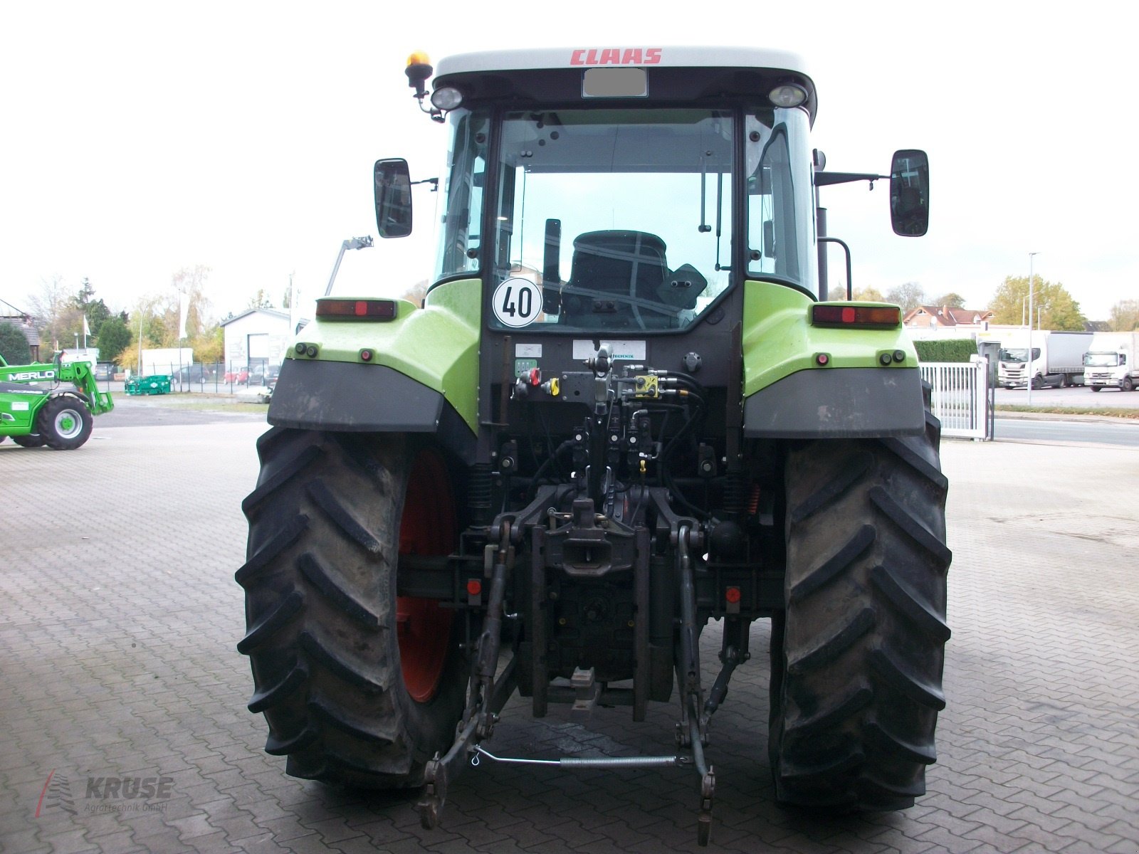 Traktor van het type CLAAS Ares 557 ATZ Comfort, Gebrauchtmaschine in Fürstenau (Foto 7)
