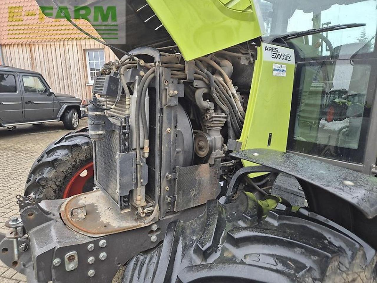 Traktor typu CLAAS ares 557 atz mit vorderachsfederung + fkh, nur 3750bh ATZ, Gebrauchtmaschine v WALDKAPPEL-BISCHHAUSEN (Obrázek 13)