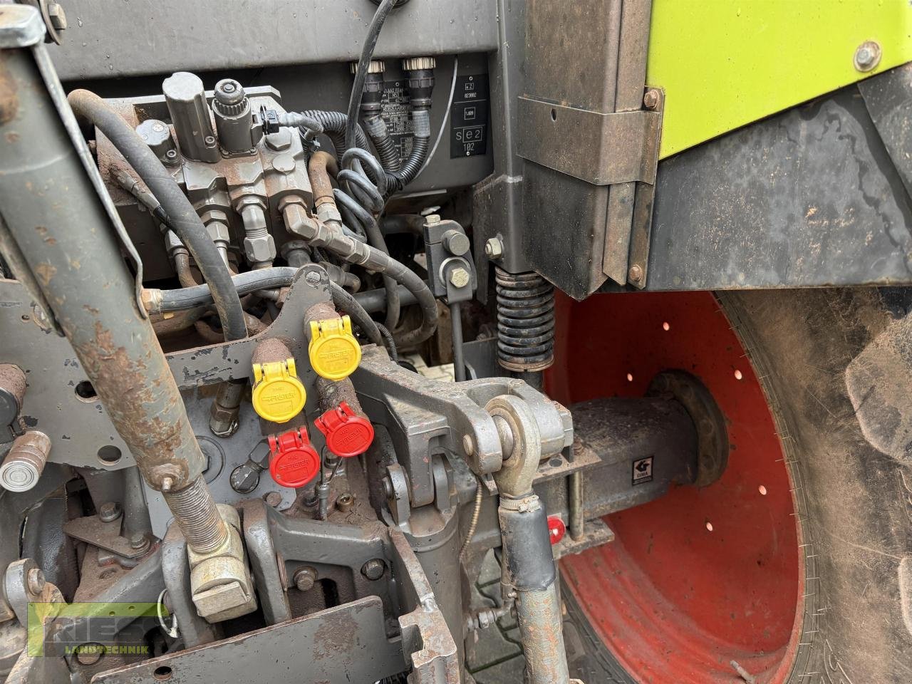 Traktor del tipo CLAAS ARES 557 ATZ, Gebrauchtmaschine en Homberg/Ohm - Maulbach (Imagen 16)