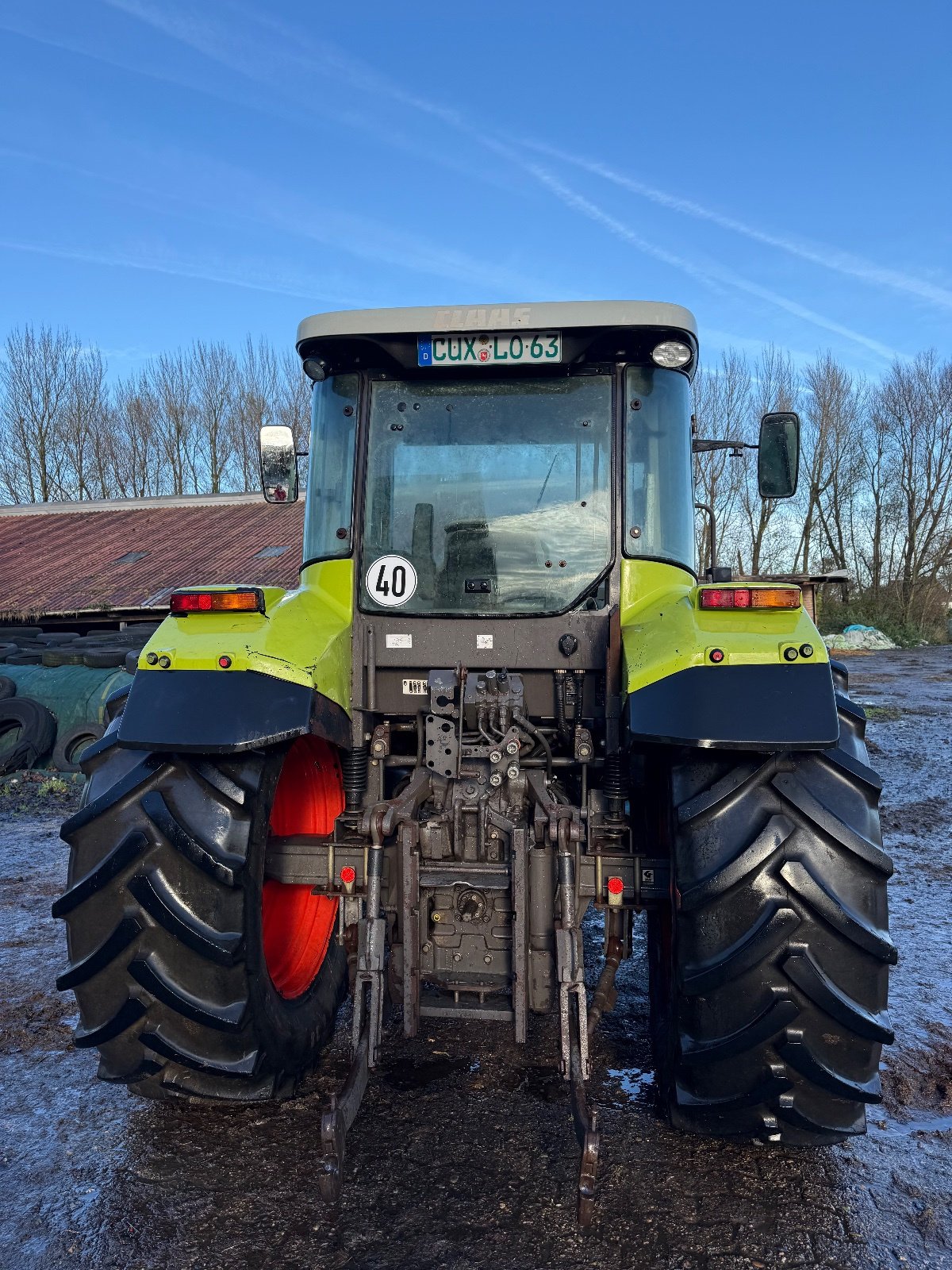 Traktor типа CLAAS Ares 557 ATZ, Gebrauchtmaschine в Otterndorf (Фотография 2)