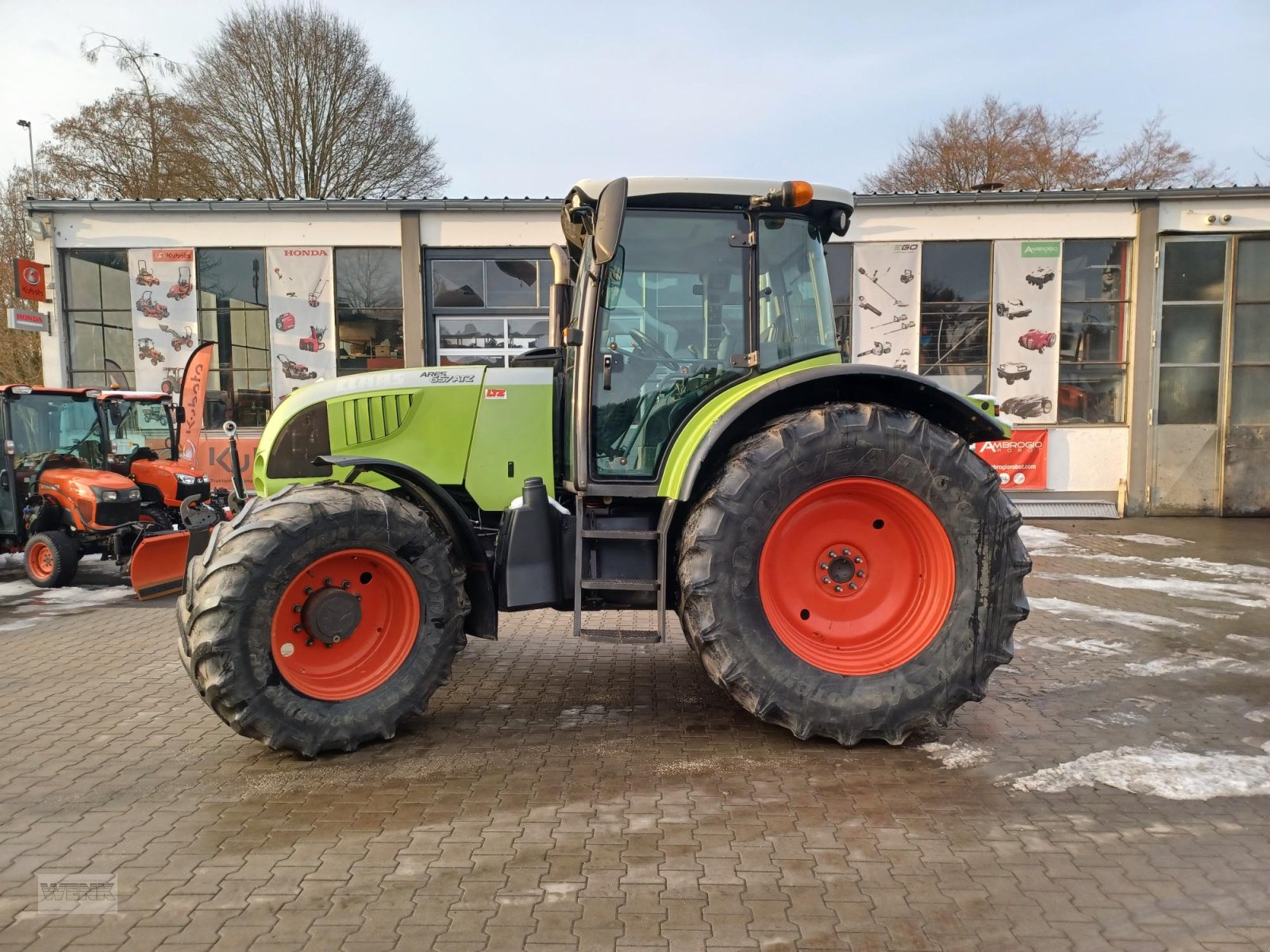 Traktor van het type CLAAS Ares 567 ATZ, Gebrauchtmaschine in Steinach (Foto 1)