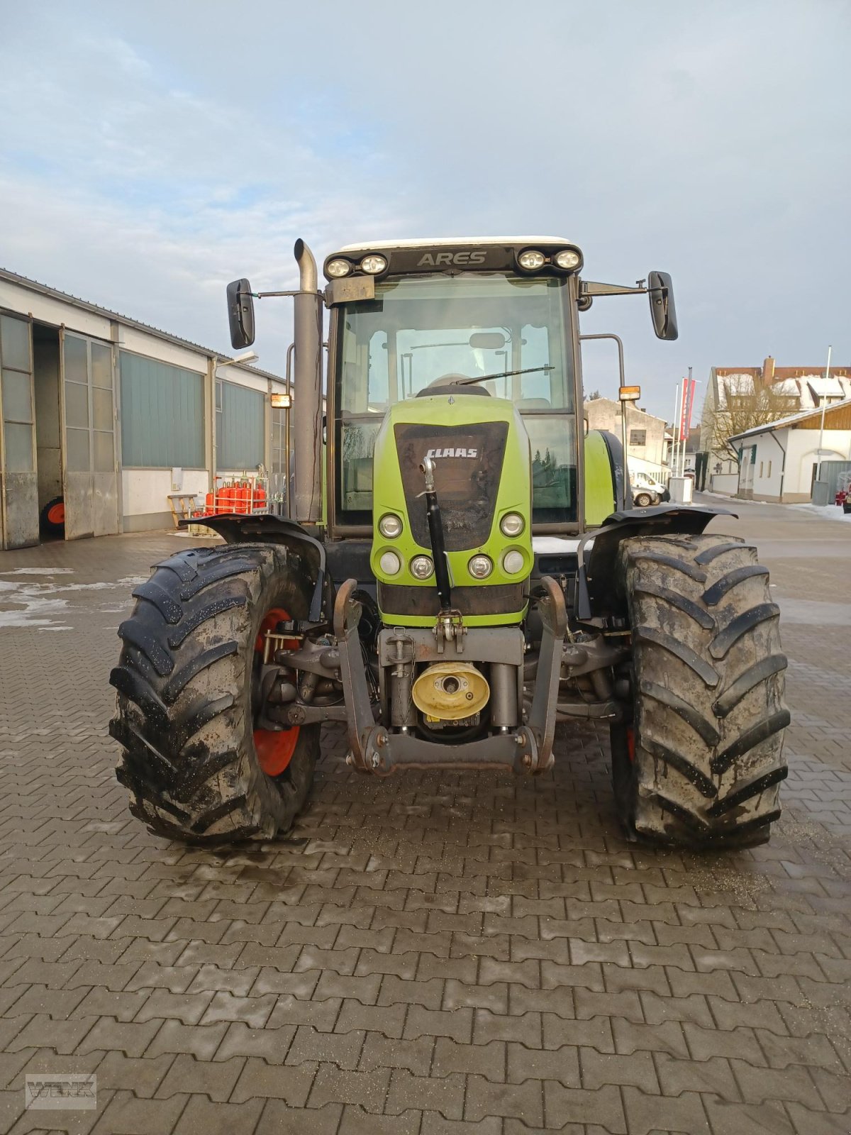 Traktor van het type CLAAS Ares 567 ATZ, Gebrauchtmaschine in Steinach (Foto 3)