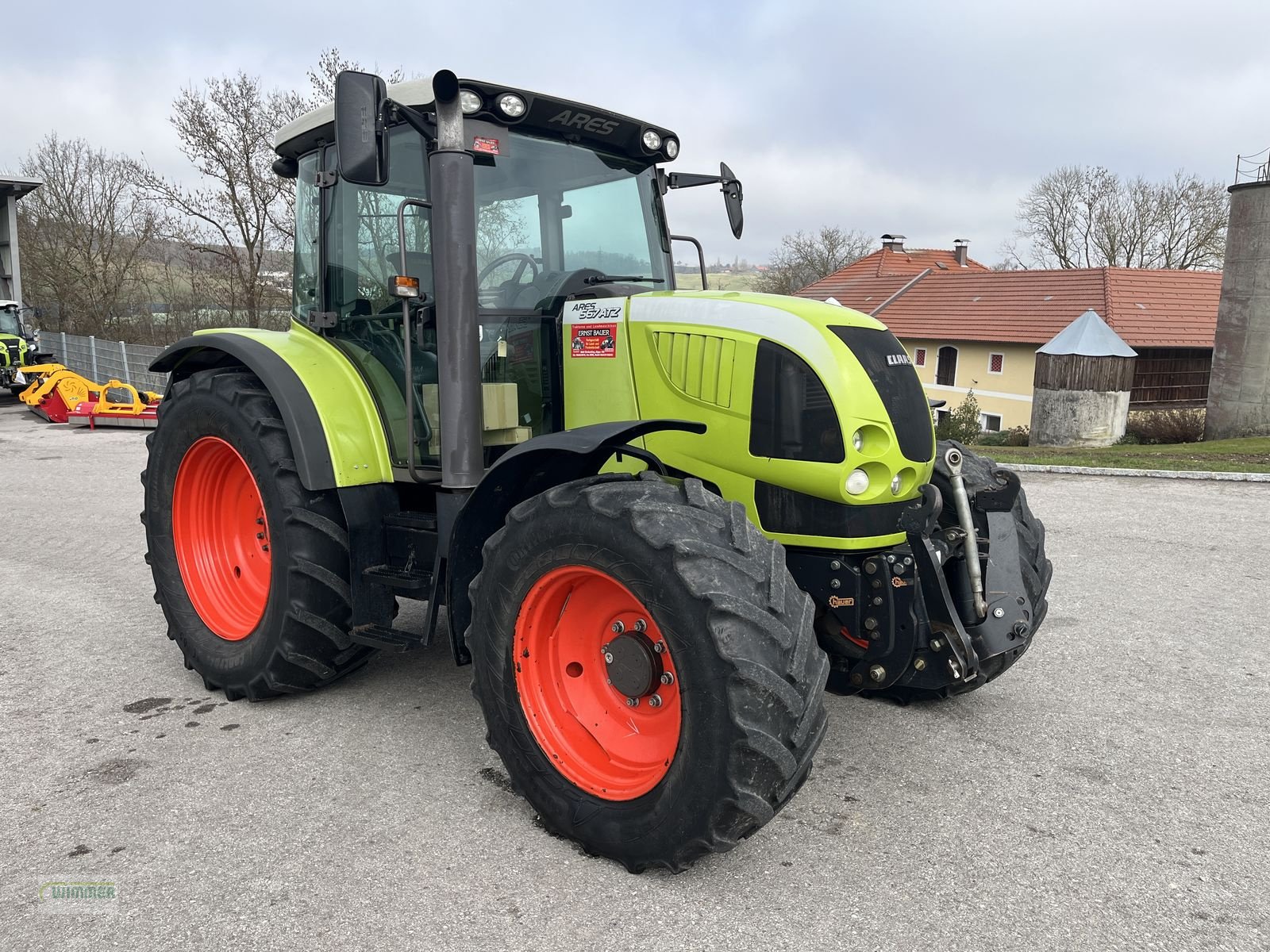 Traktor del tipo CLAAS Ares 567 - gebrauchter Claas Traktor, Gebrauchtmaschine en Kematen (Imagen 8)