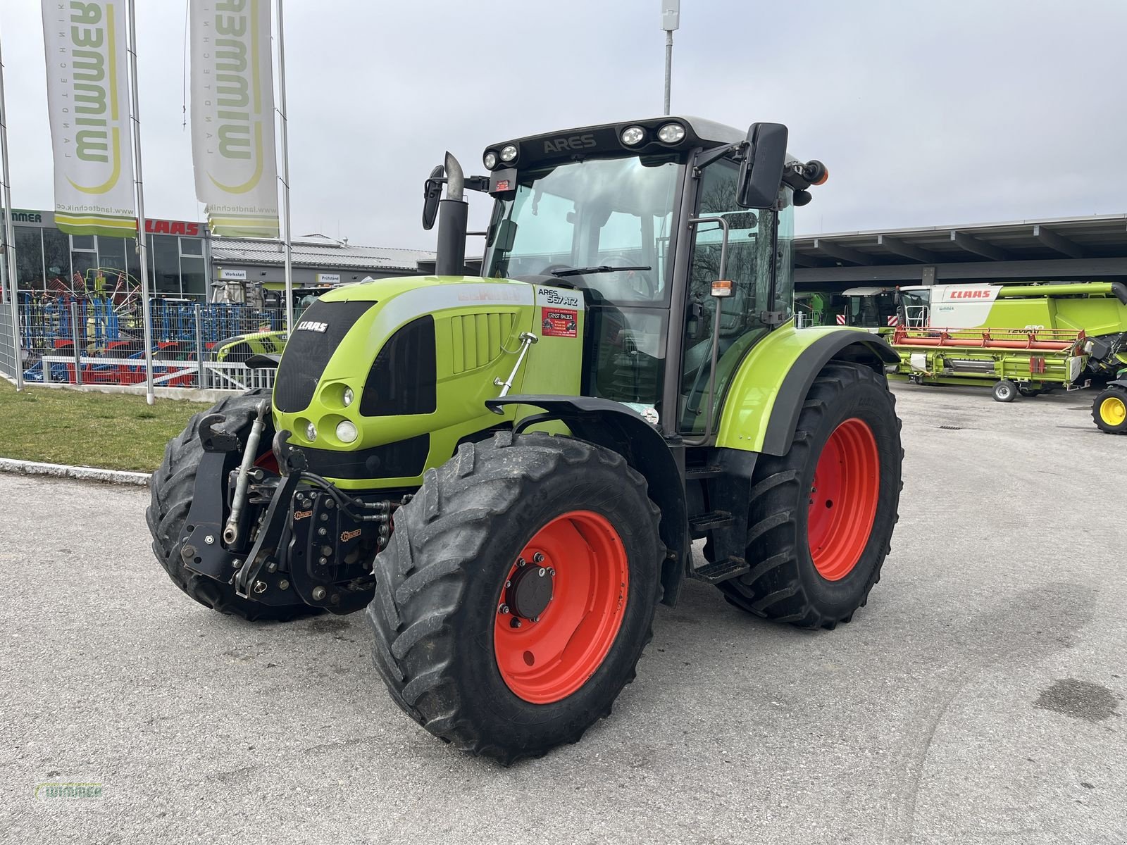 Traktor del tipo CLAAS Ares 567 - gebrauchter Claas Traktor, Gebrauchtmaschine en Kematen (Imagen 1)