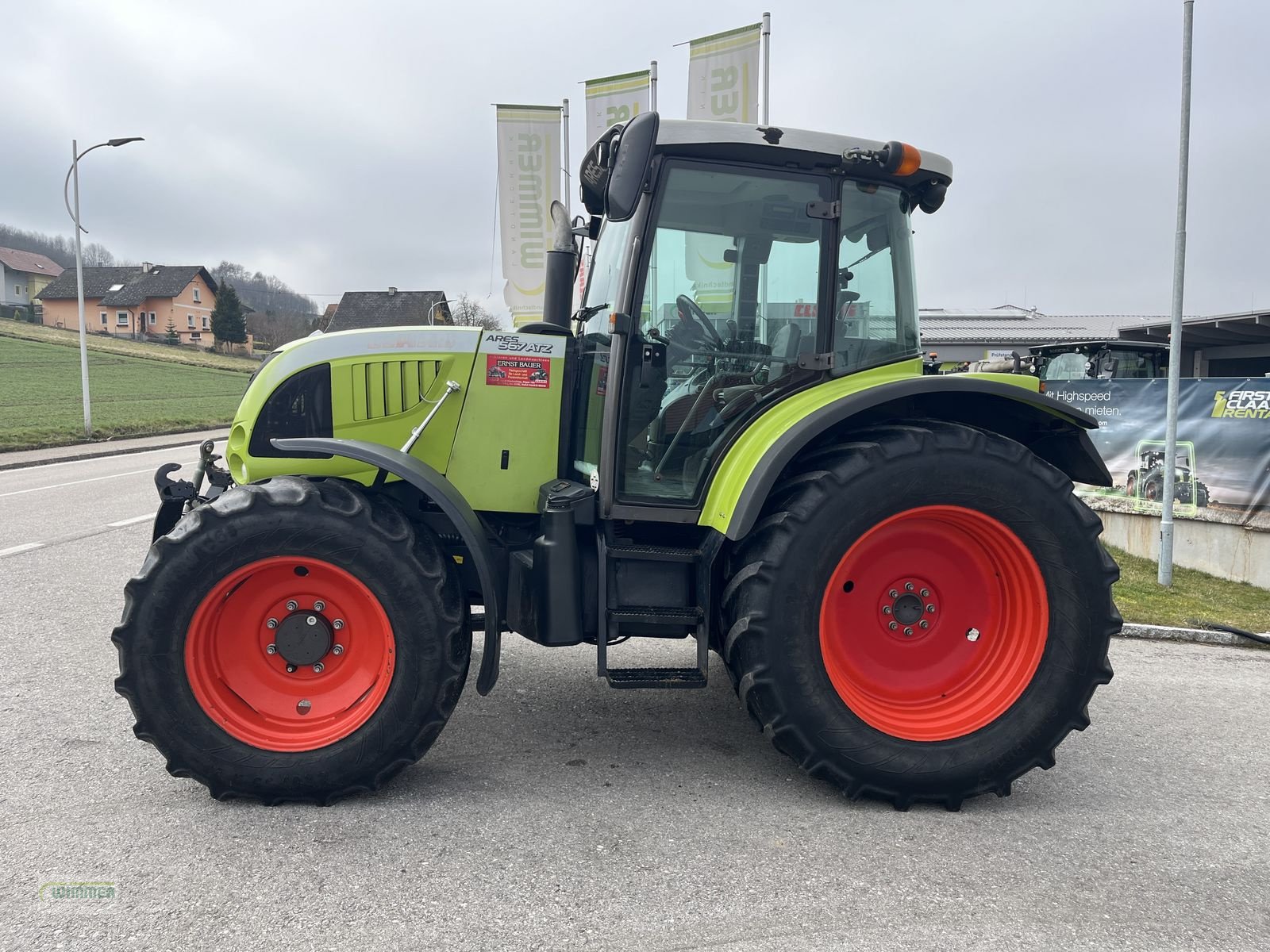 Traktor del tipo CLAAS Ares 567 - gebrauchter Claas Traktor, Gebrauchtmaschine en Kematen (Imagen 21)