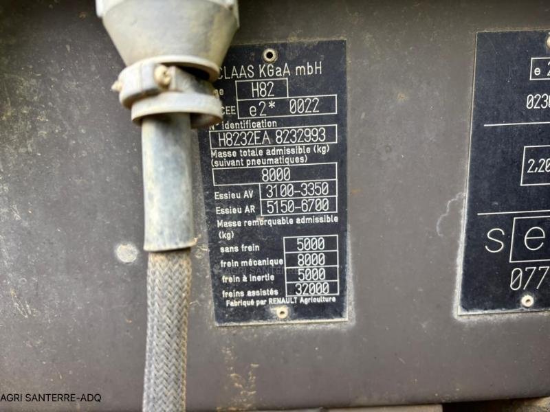 Traktor van het type CLAAS ARES 656, Gebrauchtmaschine in ROYE (Foto 7)