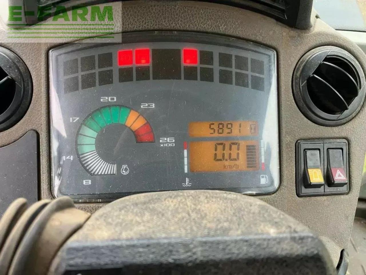 Traktor Türe ait CLAAS ares 657 atz ATZ, Gebrauchtmaschine içinde SAINTE-GENEVIÈVE-SUR-ARGENCE (resim 7)