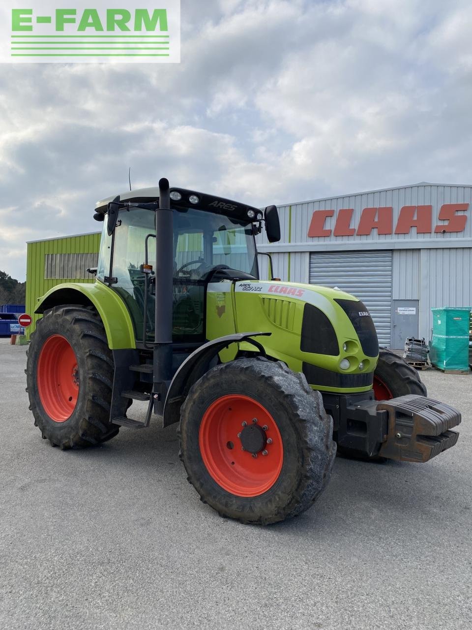 Traktor Türe ait CLAAS ares 657 atz (t03/512) ATZ, Gebrauchtmaschine içinde ST ANDIOL (resim 1)