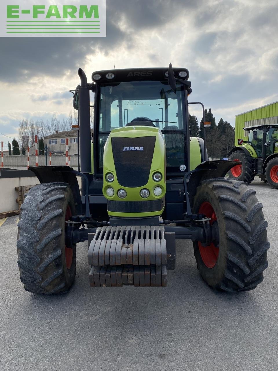 Traktor Türe ait CLAAS ares 657 atz (t03/512) ATZ, Gebrauchtmaschine içinde ST ANDIOL (resim 2)