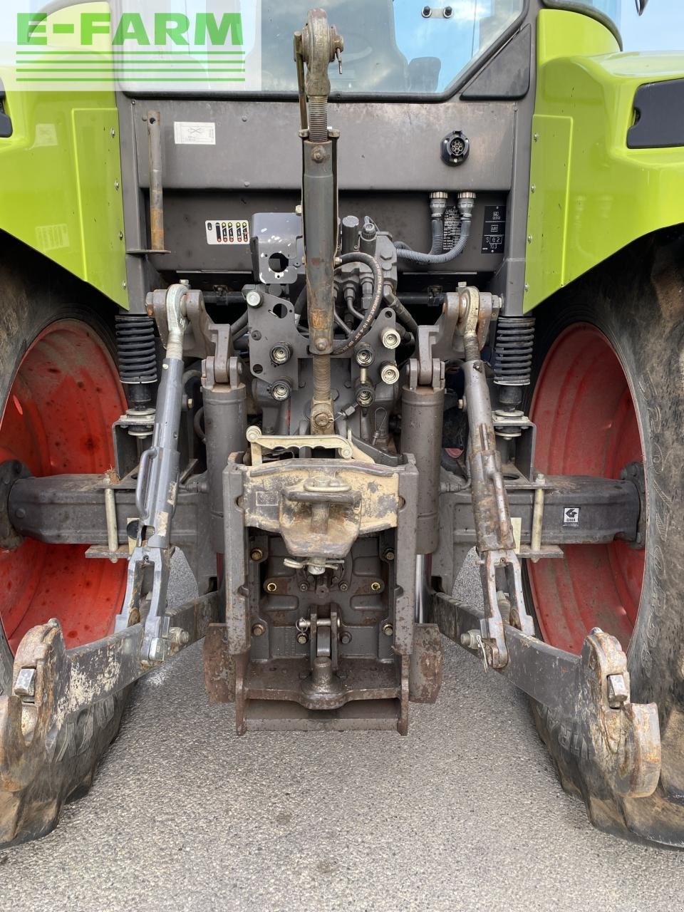 Traktor Türe ait CLAAS ares 657 atz (t03/512) ATZ, Gebrauchtmaschine içinde ST ANDIOL (resim 4)