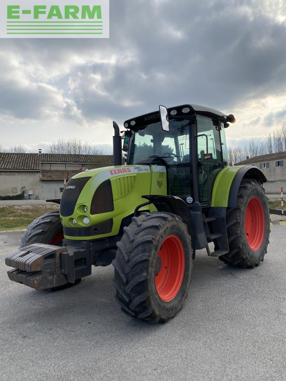 Traktor Türe ait CLAAS ares 657 atz (t03/512) ATZ, Gebrauchtmaschine içinde ST ANDIOL (resim 8)