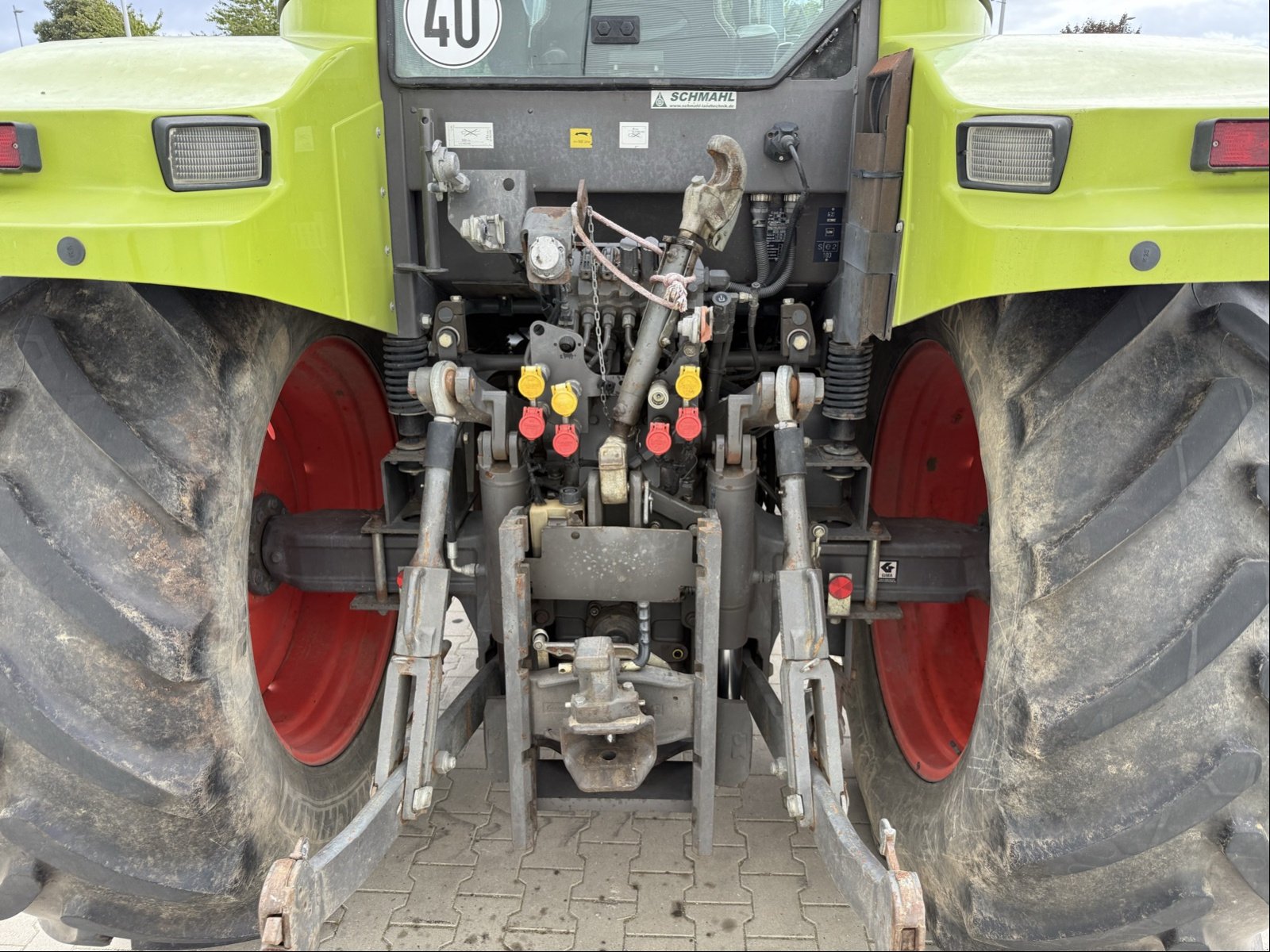 Traktor des Typs CLAAS Ares 657 ATZ, Gebrauchtmaschine in Elmenhorst-Lanken (Bild 14)