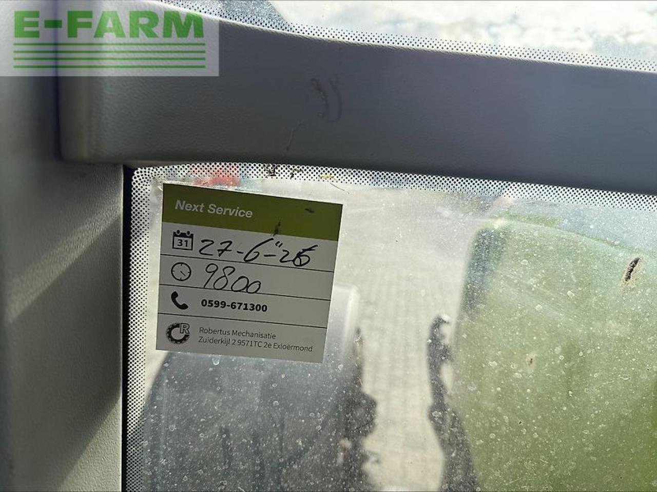 Traktor του τύπου CLAAS ares 697 atz ATZ, Gebrauchtmaschine σε gg VEGHEL (Φωτογραφία 5)