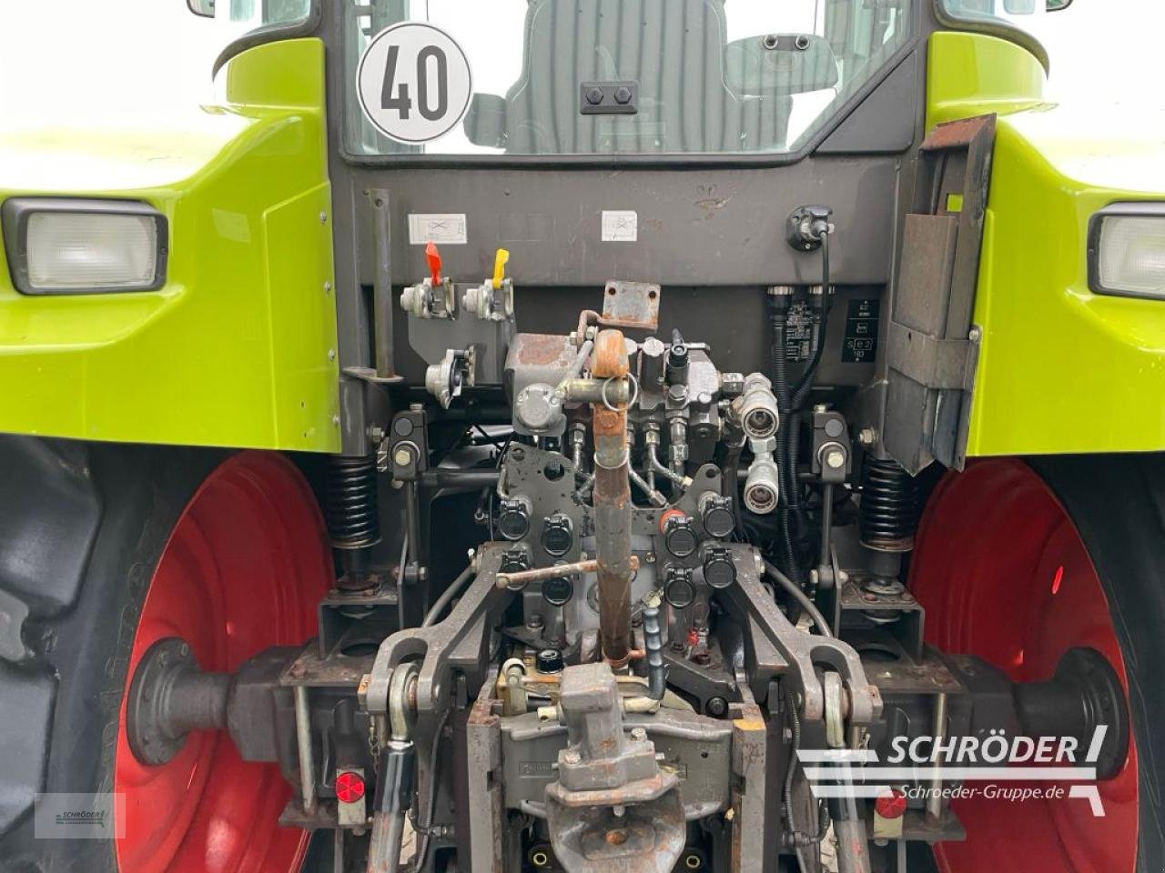 Traktor of the type CLAAS ARES 697 ATZ, Gebrauchtmaschine in Wildeshausen (Picture 17)