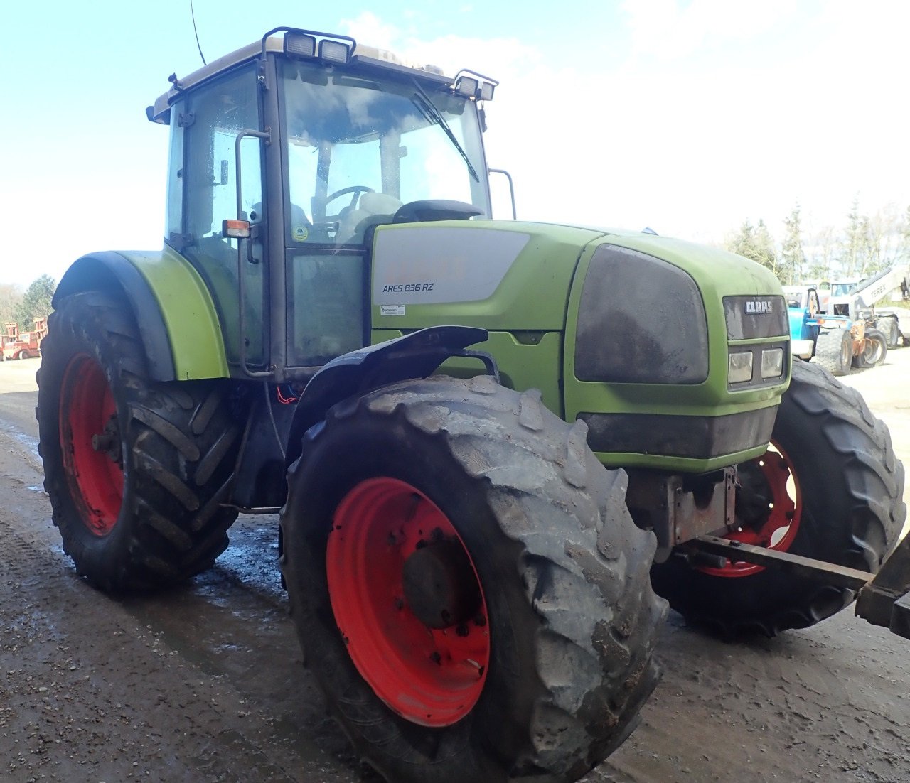 Traktor des Typs CLAAS Ares 836, Gebrauchtmaschine in Viborg (Bild 5)