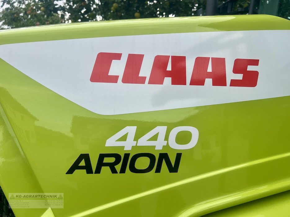 Traktor типа CLAAS Arion 410 440 CIS+ Vollausstattung 1300h, Gebrauchtmaschine в Langensendelbach (Фотография 18)
