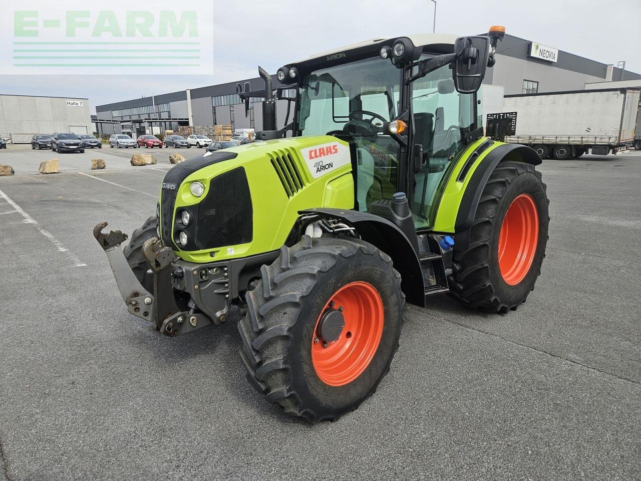 Traktor des Typs CLAAS arion 410 cis, Gebrauchtmaschine in ILZ (Bild 1)