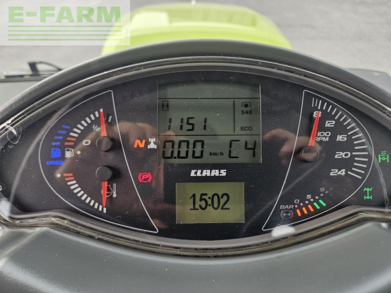 Traktor des Typs CLAAS arion 410 cis, Gebrauchtmaschine in ILZ (Bild 11)