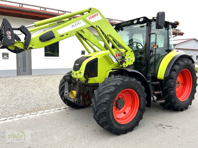 Traktor типа CLAAS Arion 410 mit FH, FZ, FL, Klima und DL, Gebrauchtmaschine в Burgrieden