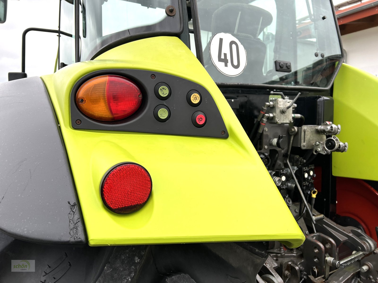 Traktor a típus CLAAS Arion 410 mit FH, FZ, FL, Klima und DL, Gebrauchtmaschine ekkor: Burgrieden (Kép 7)