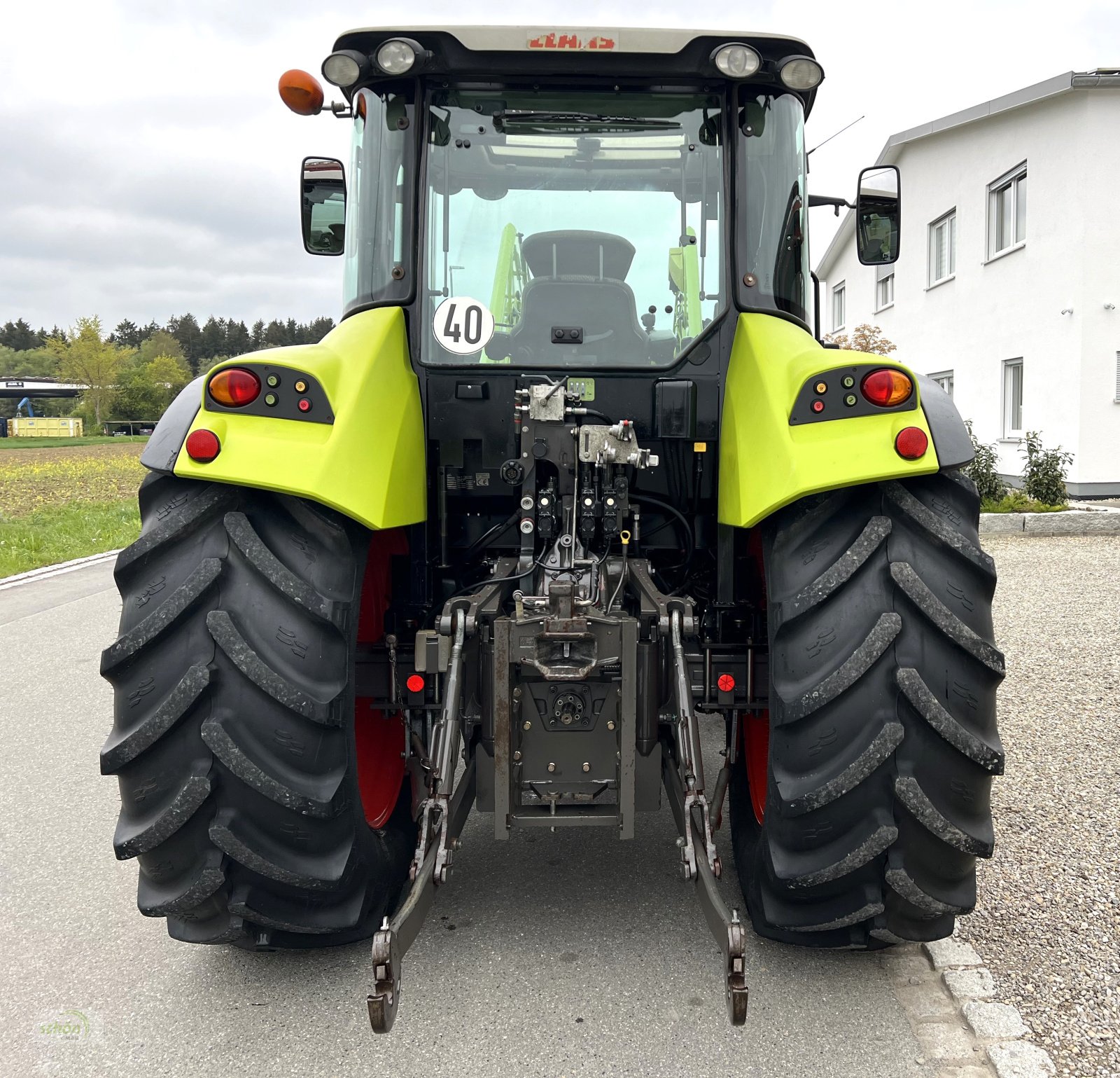 Traktor типа CLAAS Arion 410 mit FH, FZ, FL, Klima und DL, Gebrauchtmaschine в Burgrieden (Фотография 8)