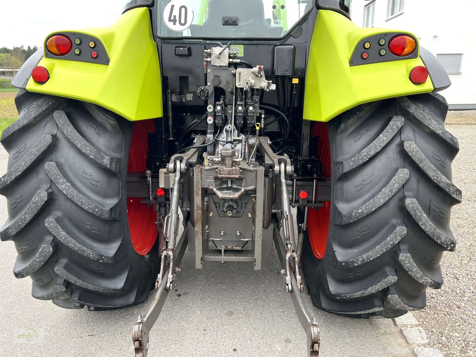 Traktor a típus CLAAS Arion 410 mit FH, FZ, FL, Klima und DL, Gebrauchtmaschine ekkor: Burgrieden (Kép 9)