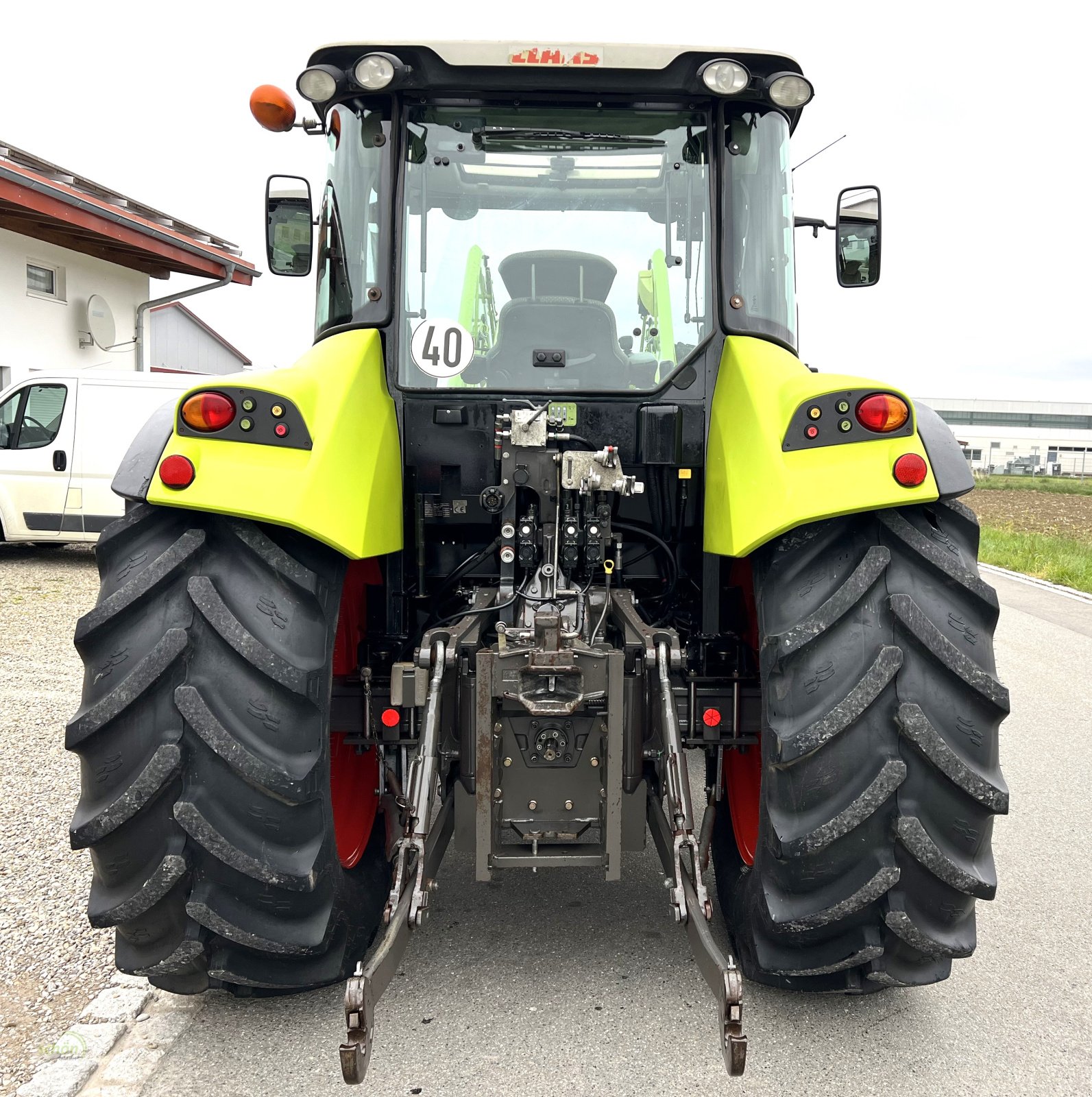 Traktor des Typs CLAAS Arion 410 mit FH, FZ, FL, Klima und DL, Gebrauchtmaschine in Burgrieden (Bild 11)