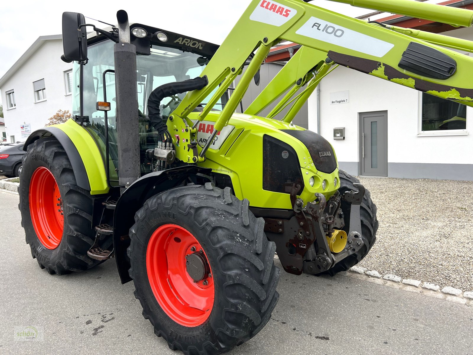 Traktor типа CLAAS Arion 410 mit FH, FZ, FL, Klima und DL, Gebrauchtmaschine в Burgrieden (Фотография 17)