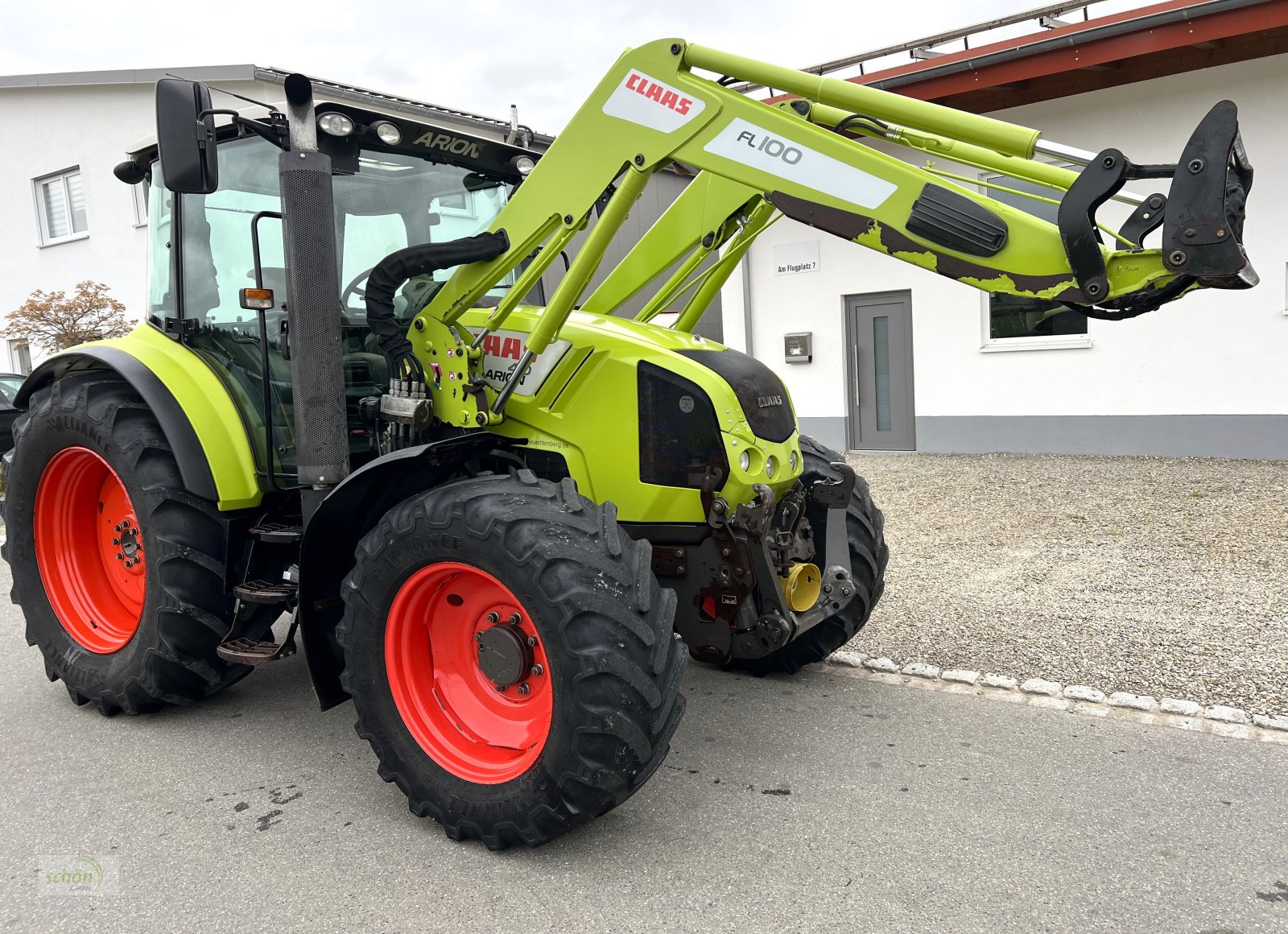 Traktor tip CLAAS Arion 410 mit FH, FZ, FL, Klima und DL, Gebrauchtmaschine in Burgrieden (Poză 18)