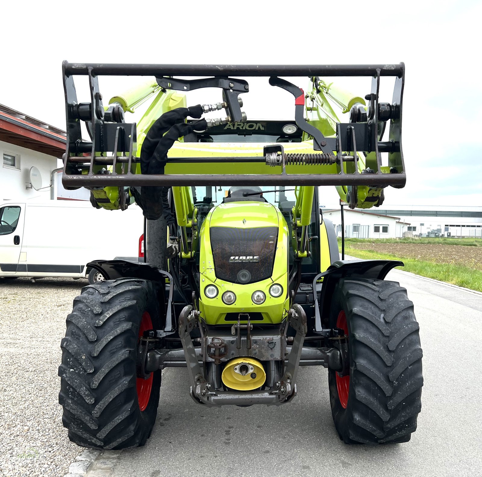 Traktor a típus CLAAS Arion 410 mit FH, FZ, FL, Klima und DL, Gebrauchtmaschine ekkor: Burgrieden (Kép 19)