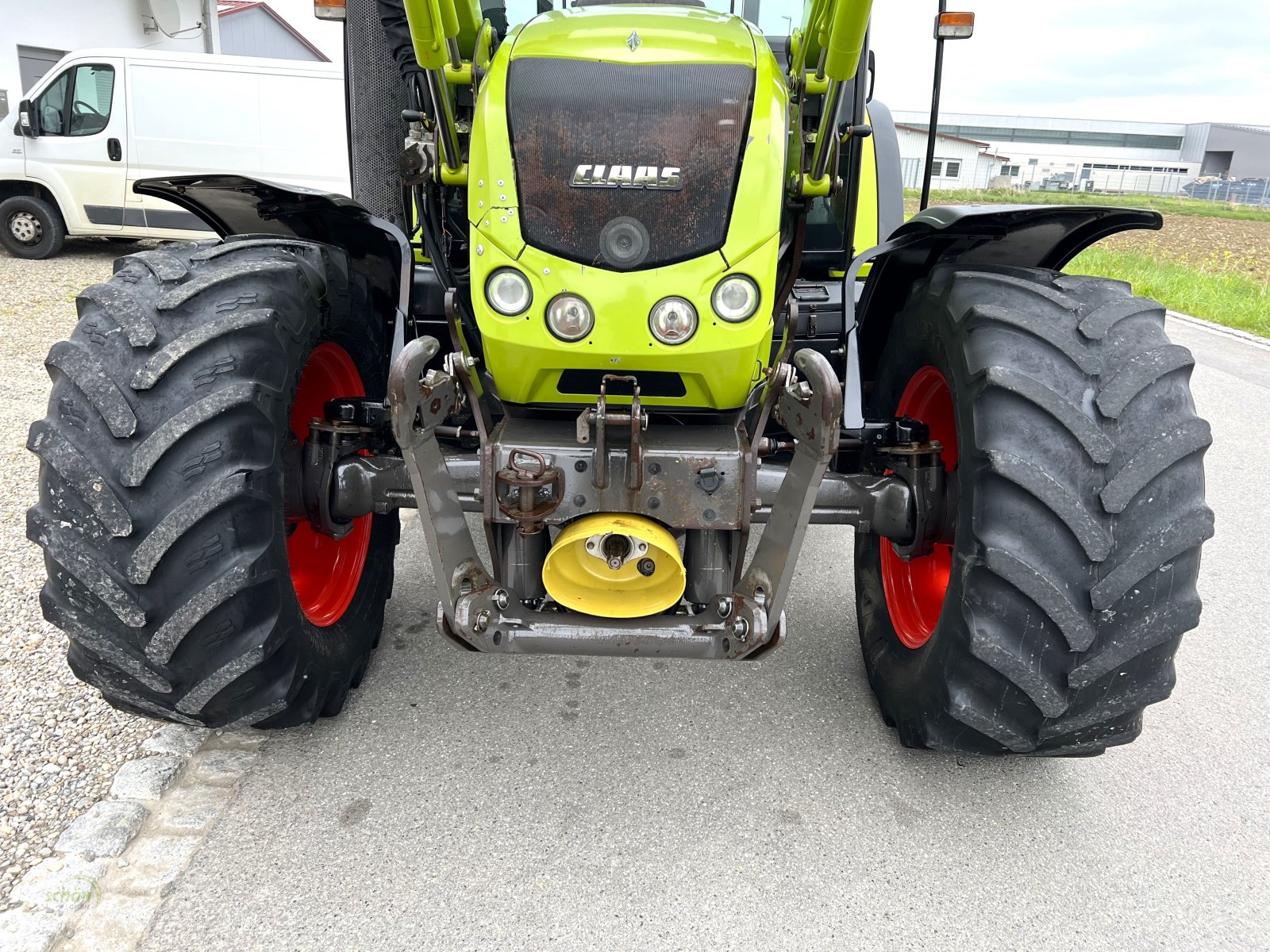 Traktor типа CLAAS Arion 410 mit FH, FZ, FL, Klima und DL, Gebrauchtmaschine в Burgrieden (Фотография 21)