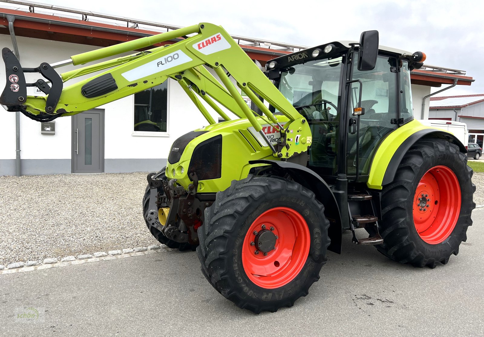 Traktor tip CLAAS Arion 410 mit FH, FZ, FL, Klima und DL, Gebrauchtmaschine in Burgrieden (Poză 22)