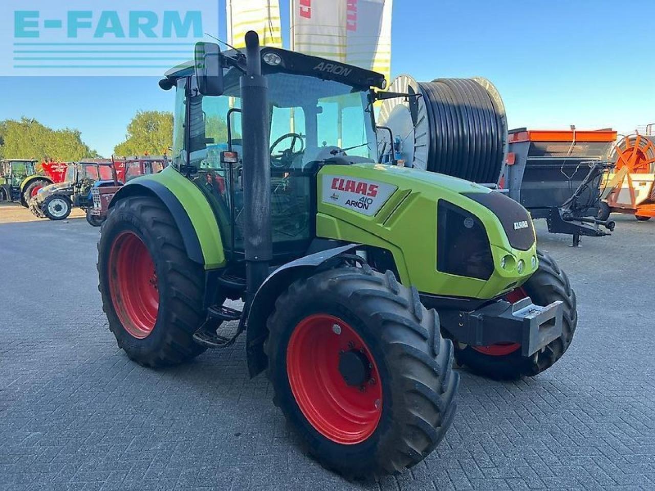 Traktor типа CLAAS arion 410, Gebrauchtmaschine в ag BROEKLAND (Фотография 8)