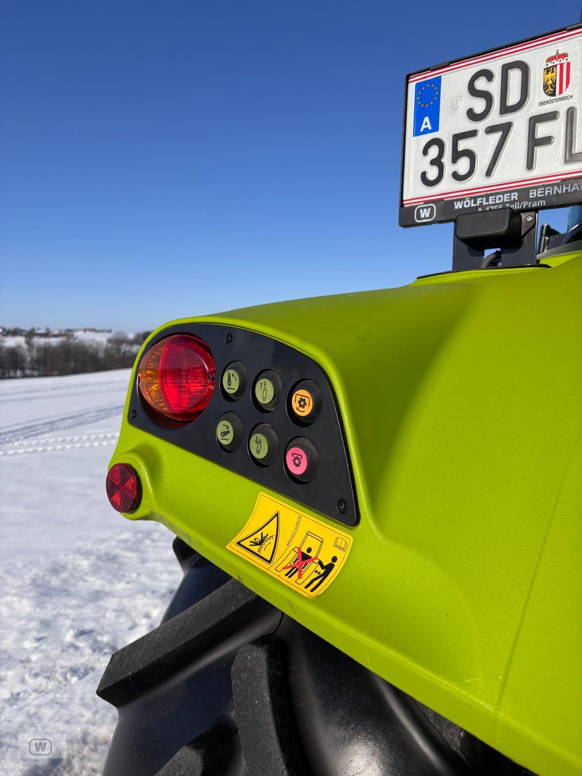 Traktor a típus CLAAS Arion 410, Gebrauchtmaschine ekkor: Zell an der Pram (Kép 11)