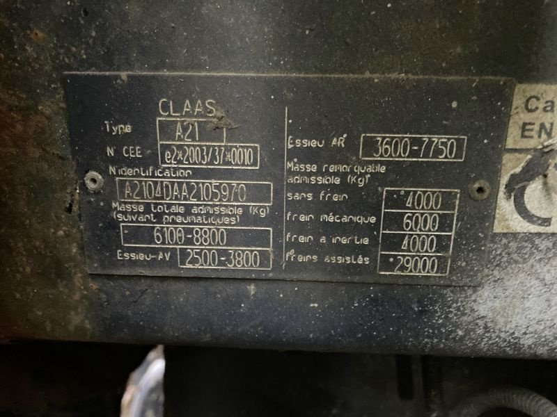 Traktor van het type CLAAS ARION 410, Gebrauchtmaschine in Karlstadt (Foto 27)