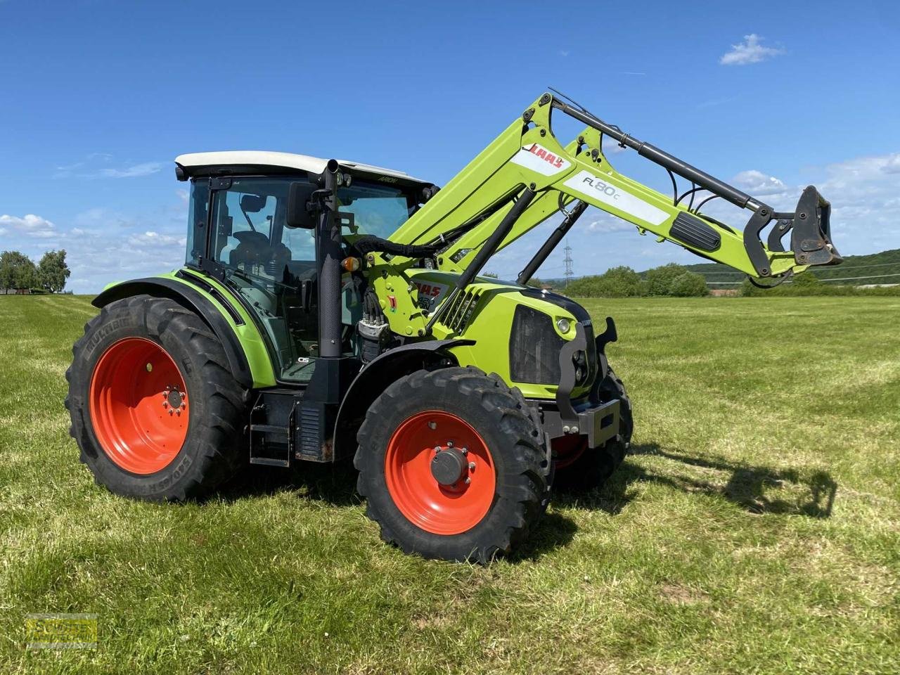 Traktor типа CLAAS Arion 420 CIS 2913, Gebrauchtmaschine в Marsberg-Giershagen (Фотография 2)