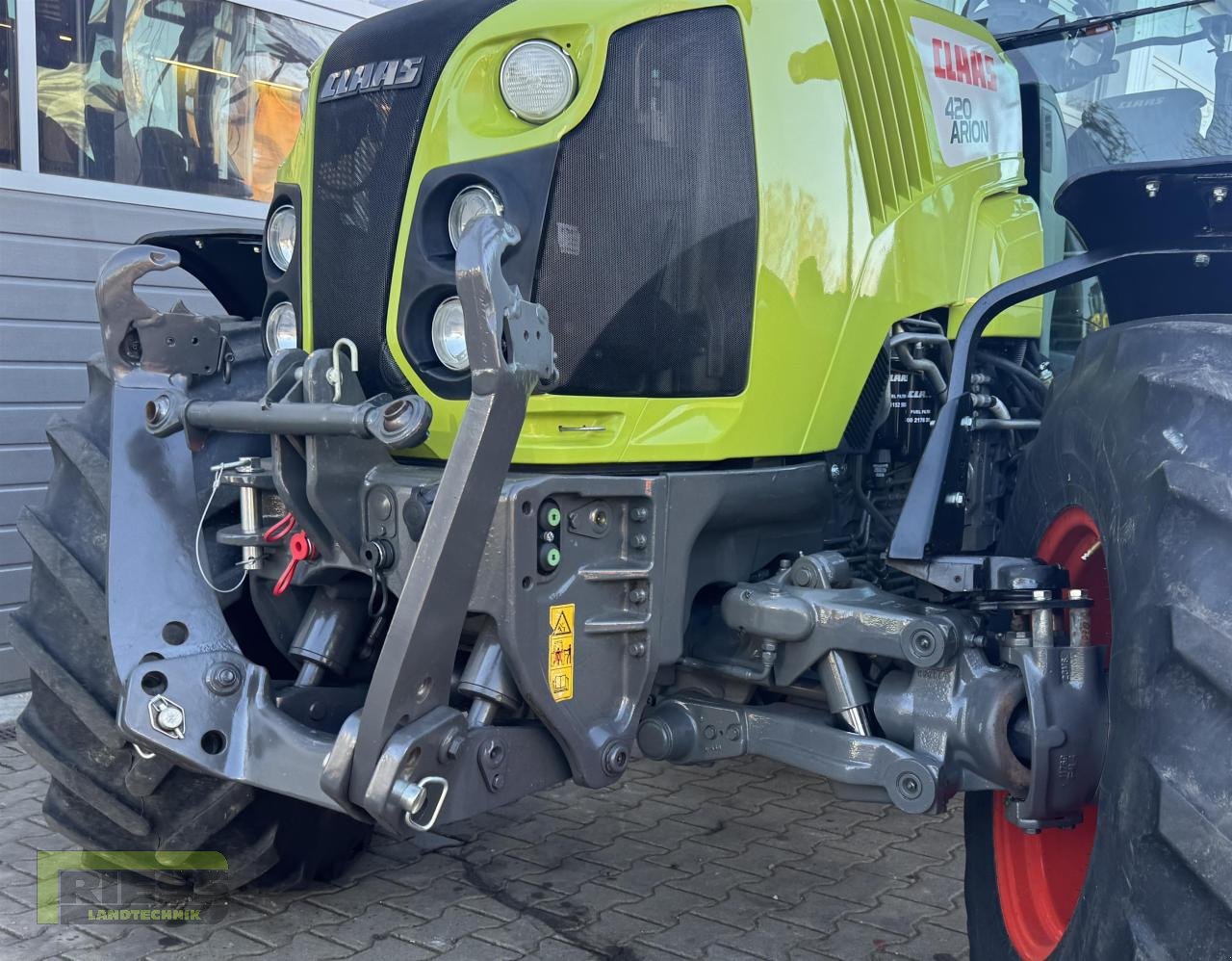 Traktor типа CLAAS ARION 420 CIS A32, Gebrauchtmaschine в Homberg/Ohm - Maulbach (Фотография 7)