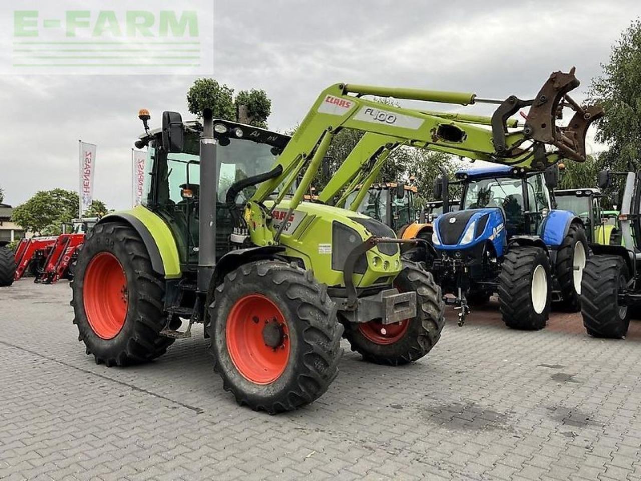 Traktor typu CLAAS arion 420 cis + claas fl100, Gebrauchtmaschine v DAMAS?AWEK (Obrázek 4)