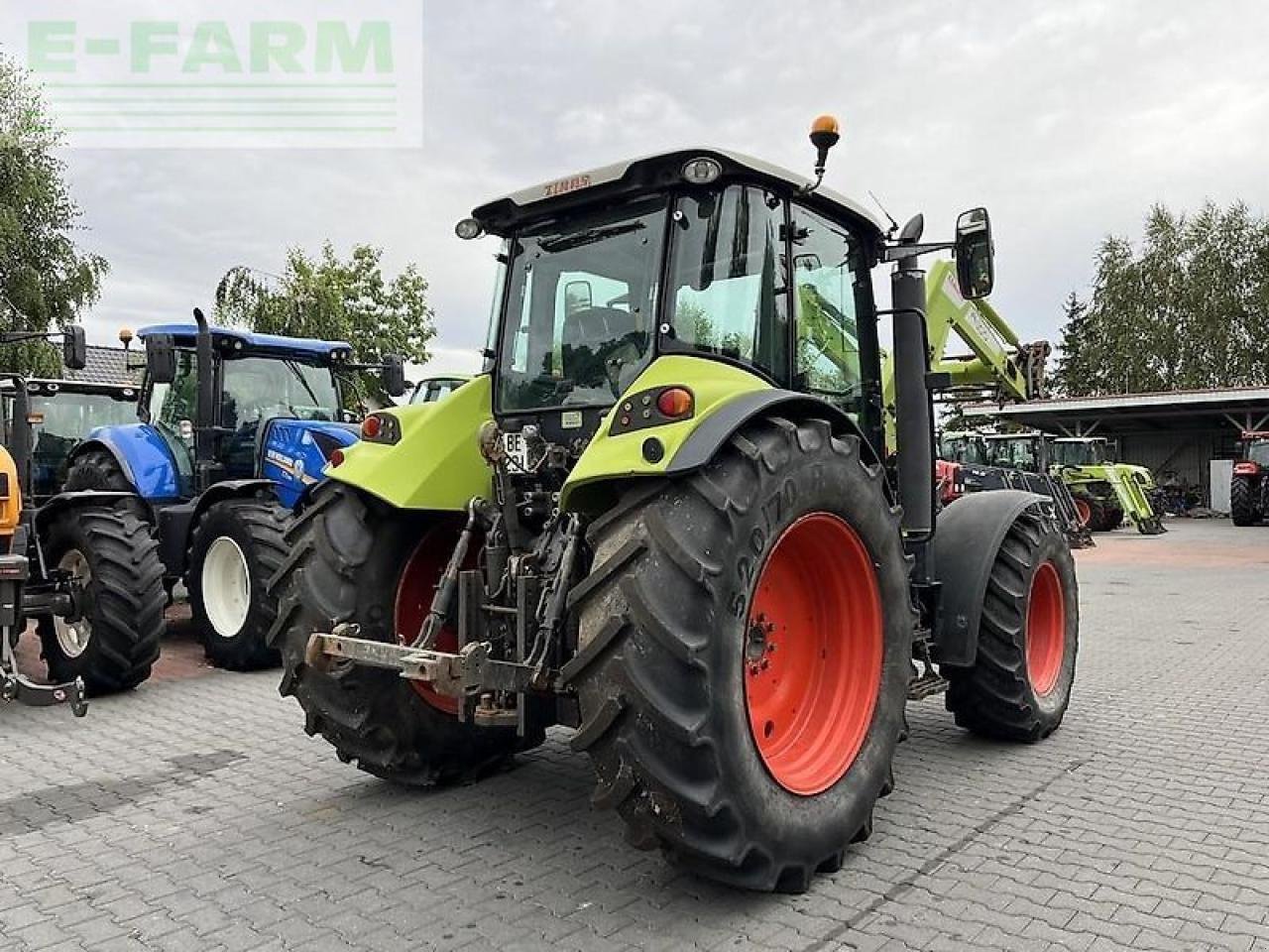 Traktor typu CLAAS arion 420 cis + claas fl100, Gebrauchtmaschine v DAMAS?AWEK (Obrázek 7)