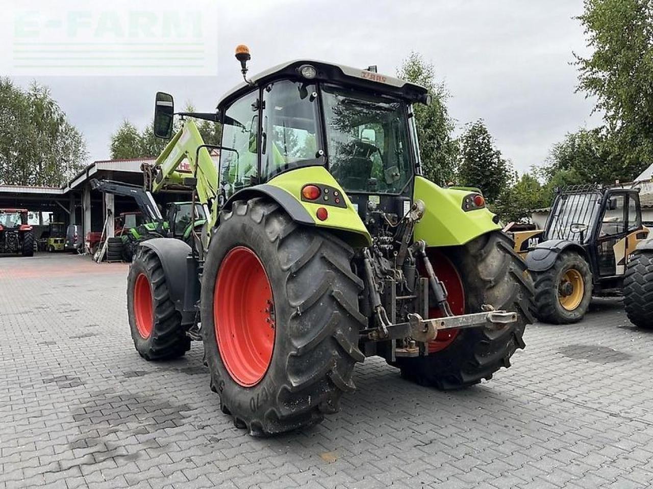 Traktor typu CLAAS arion 420 cis + claas fl100, Gebrauchtmaschine v DAMAS?AWEK (Obrázek 8)