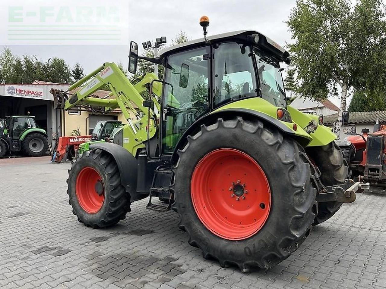Traktor typu CLAAS arion 420 cis + claas fl100, Gebrauchtmaschine v DAMAS?AWEK (Obrázek 9)