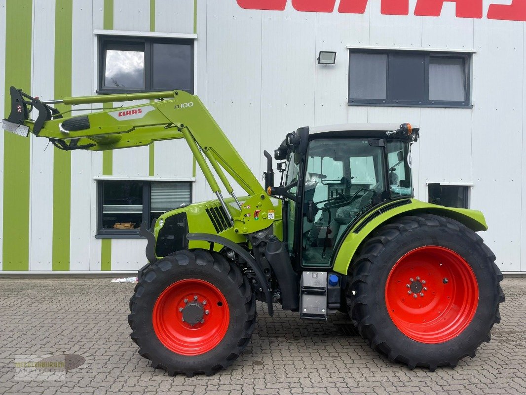 Traktor van het type CLAAS ARION 420 CIS + FL 100 Frontlader, Neumaschine in Mühlengeez (Foto 1)