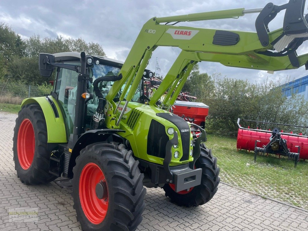 Traktor van het type CLAAS ARION 420 CIS + FL 100 Frontlader, Neumaschine in Mühlengeez (Foto 2)