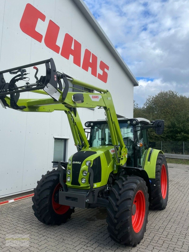 Traktor van het type CLAAS ARION 420 CIS + FL 100 Frontlader, Neumaschine in Mühlengeez (Foto 3)