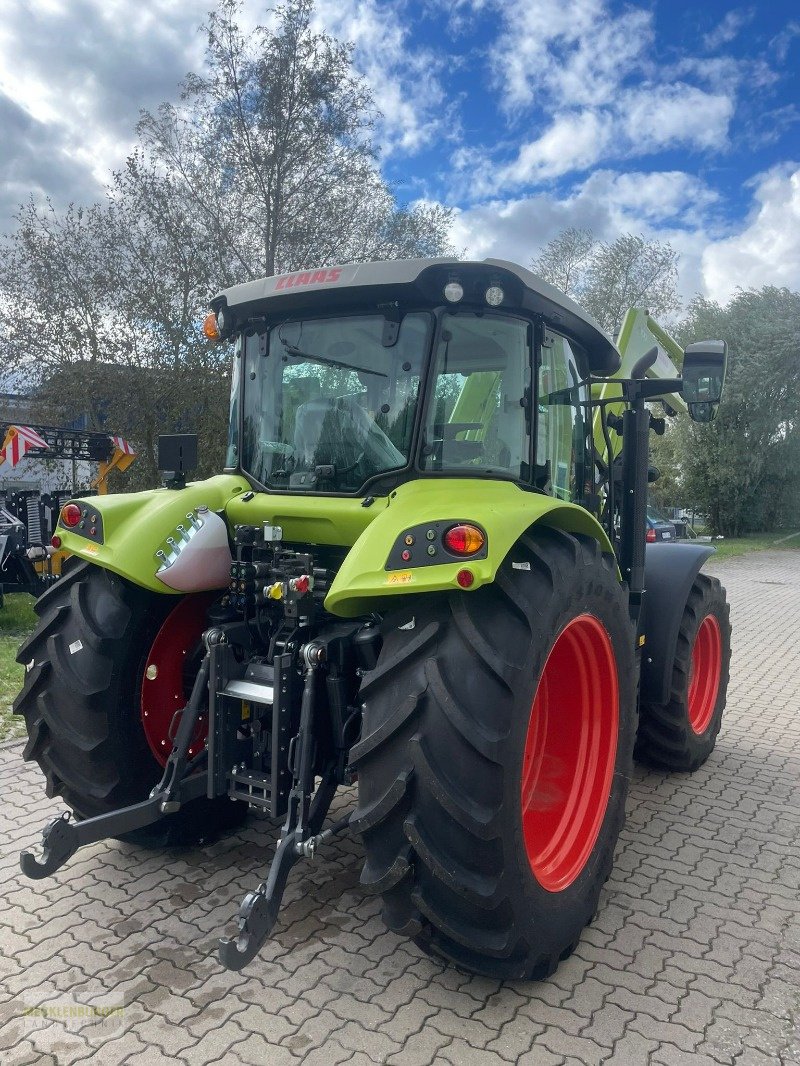 Traktor van het type CLAAS ARION 420 CIS + FL 100 Frontlader, Neumaschine in Mühlengeez (Foto 5)