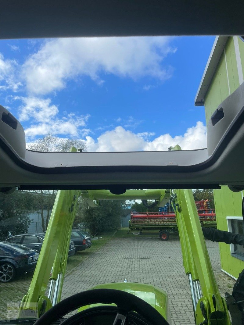 Traktor van het type CLAAS ARION 420 CIS + FL 100 Frontlader, Neumaschine in Mühlengeez (Foto 10)