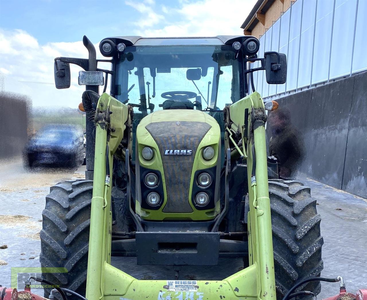 Traktor του τύπου CLAAS ARION 420 CIS  FL 100, Gebrauchtmaschine σε Homberg/Ohm - Maulbach (Φωτογραφία 4)