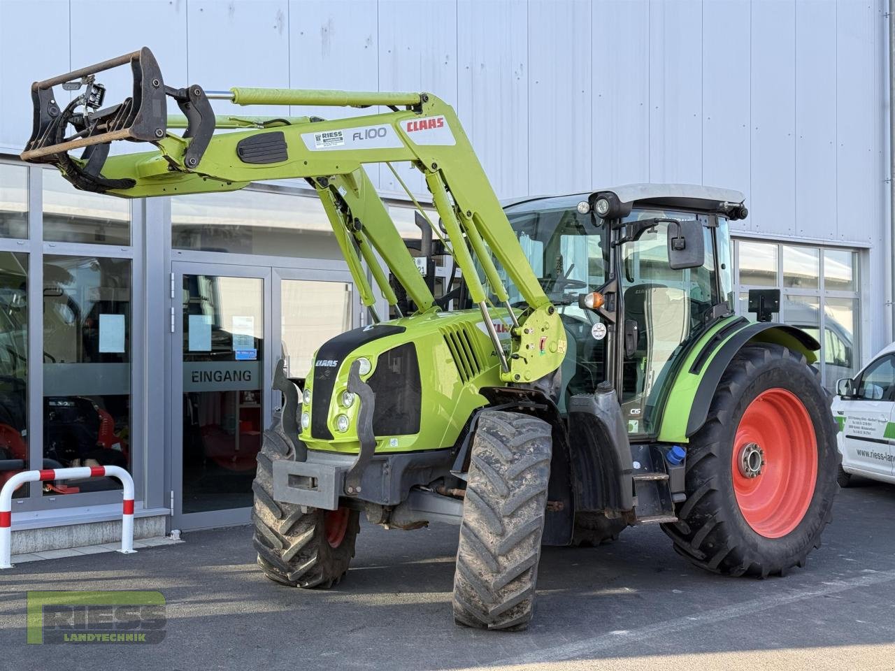 Traktor a típus CLAAS ARION 420 CIS  FL 100, Gebrauchtmaschine ekkor: Homberg/Ohm - Maulbach (Kép 10)