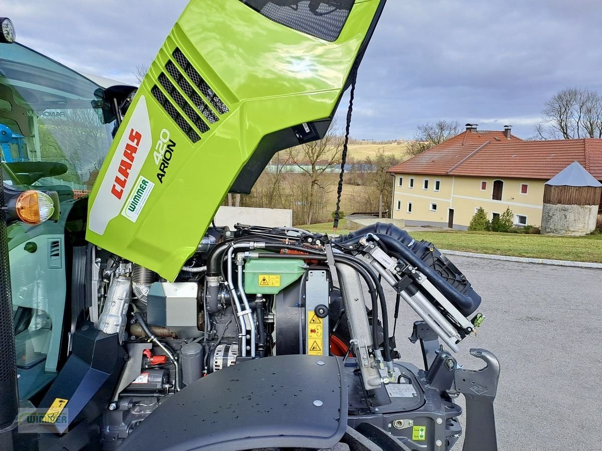 Traktor van het type CLAAS ARION 420 CIS / LASTSCHALT (ARION 400), Neumaschine in Kematen (Foto 15)