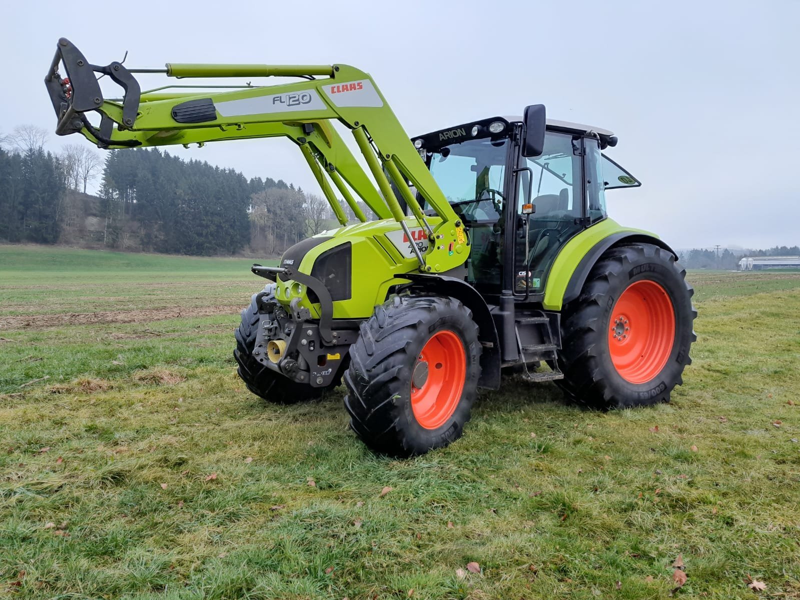 Traktor tipa CLAAS Arion 420 CIS mit Frontlader, Gebrauchtmaschine u Bergatreute (Slika 1)